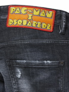 DSQUARED2 - Pac-man Cotton Denim Skater Jeans