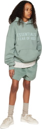Essentials Kids Blue Drawstring Shorts