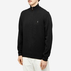 Polo Ralph Lauren Men's Lambswool Half Zip Knit in Polo Black