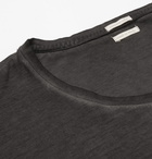 Massimo Alba - Panarea Garment-Dyed Cotton-Jersey T-Shirt - Men - Black