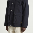 Armor-Lux Men's Quilted Work Jacket in Rich Navy