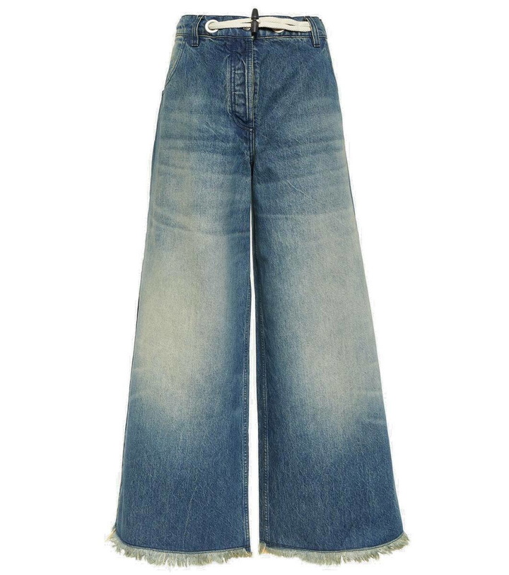 Photo: Moncler Genius x Palm Angels wide-leg jeans