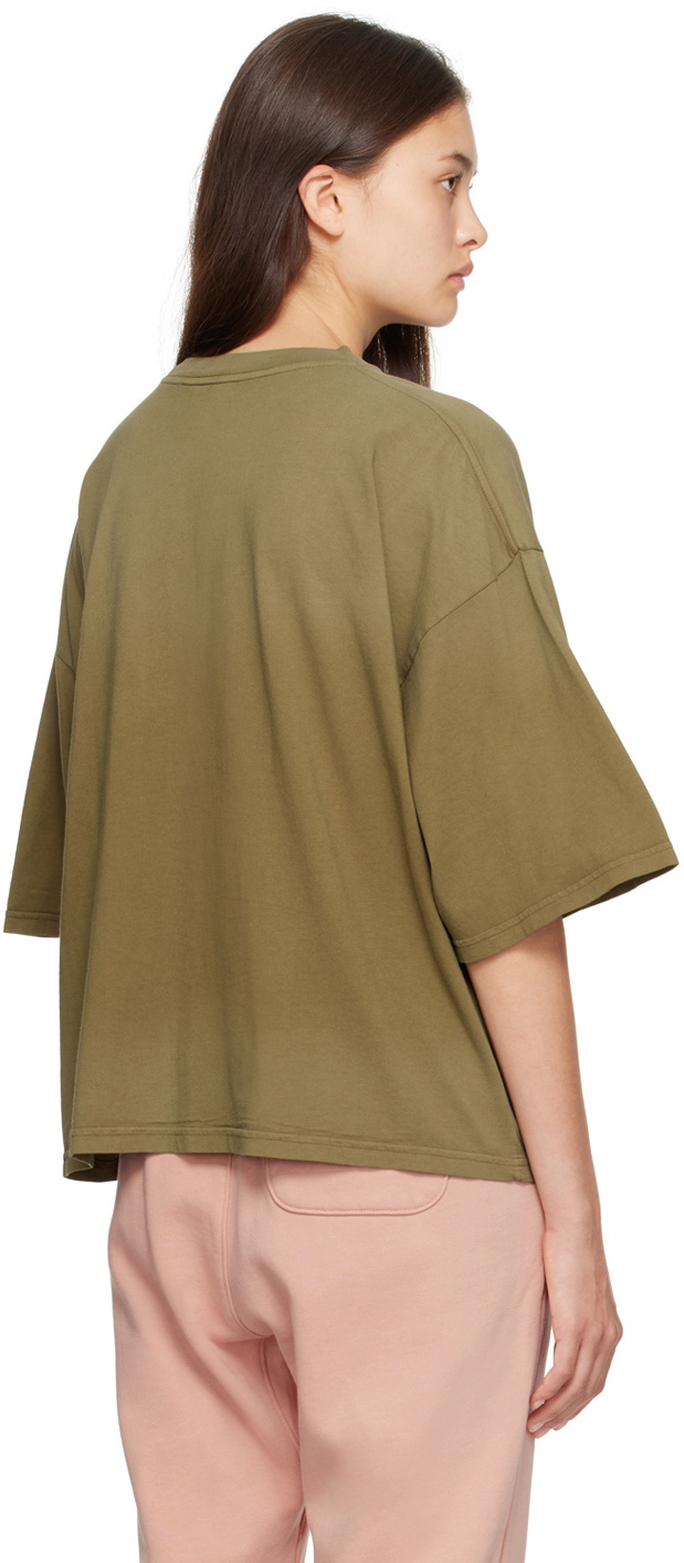 drew house Khaki Scribble T-Shirt