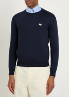 Valentino Garavani Wool Jumper Navy