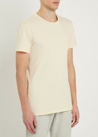 Polo Ralph Lauren Logo-embroidered Cotton T-shirt set of Three Cream