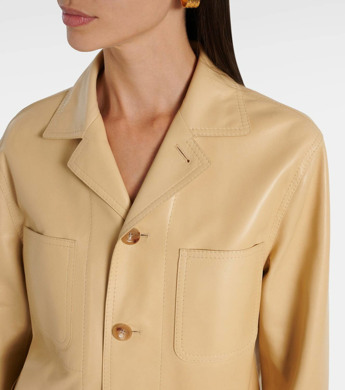Ralph Lauren Collection Adrianna leather jacket