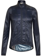 CAFE DU CYCLISTE - Petra Slim-Fit Shell and Mesh Cycling Jacket - Blue