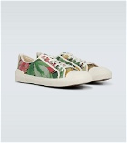 Dries Van Noten - Floral printed canvas sneakers