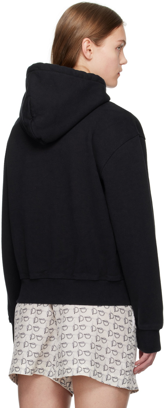 Burberry Black Zip Hoodie