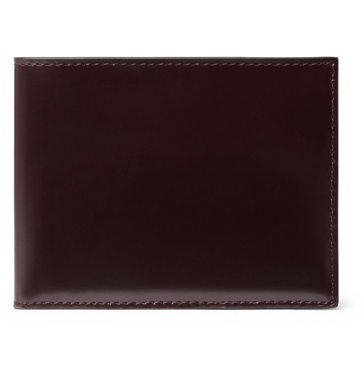 Photo: Common Projects - Leather Billfold Wallet - Burgundy