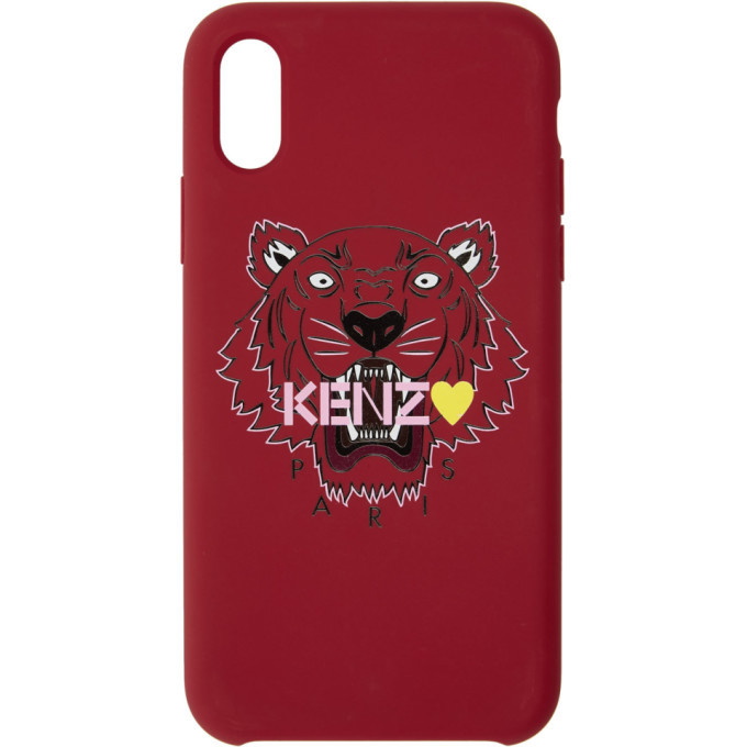 Photo: Kenzo Red Limited Edition Tiger iPhone XS Max Case