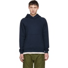 John Elliott Blue Raglan Hoodie