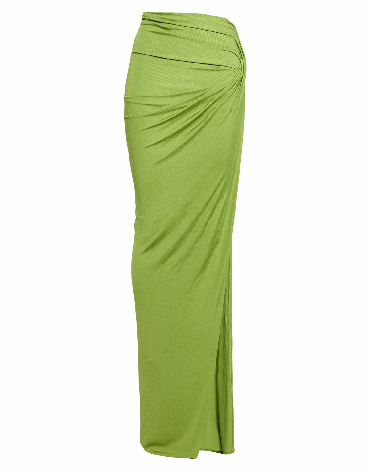Atlein Womens Maxi skirt Lime in Green