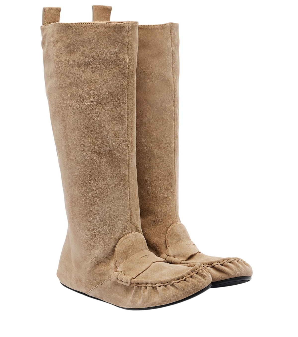 Acne Studios - Shearling-lined suede boots Acne Studios