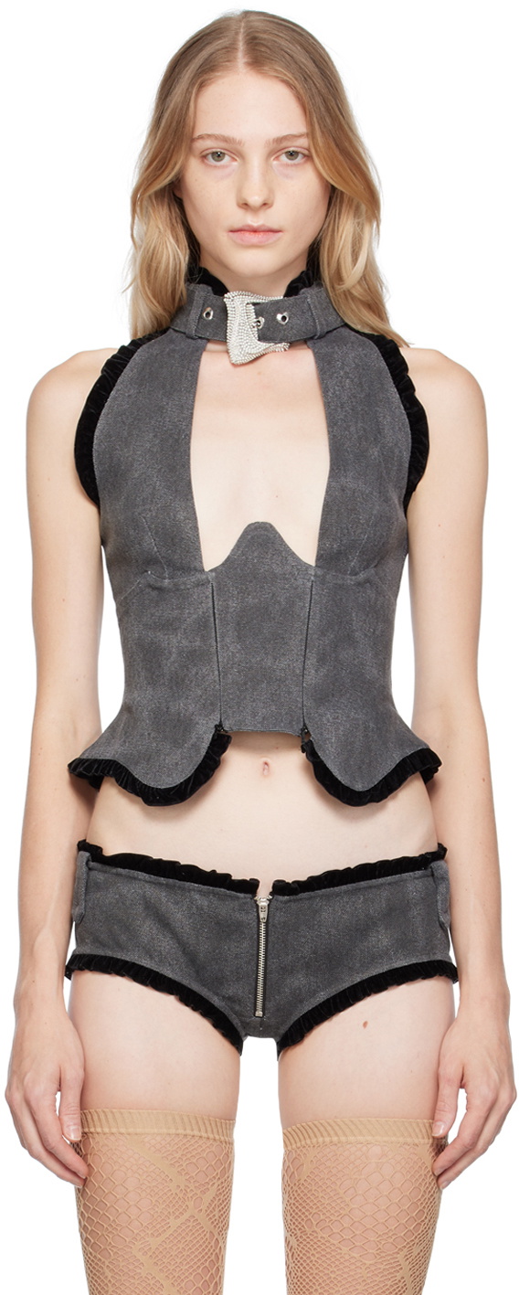 Poster Girl Black Bermuda Tank Top