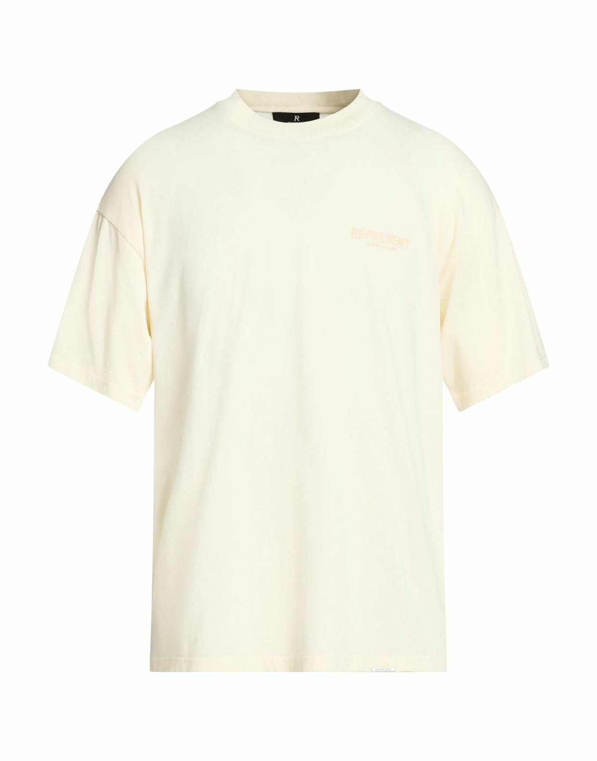 Represent Mens T-shirt Cream