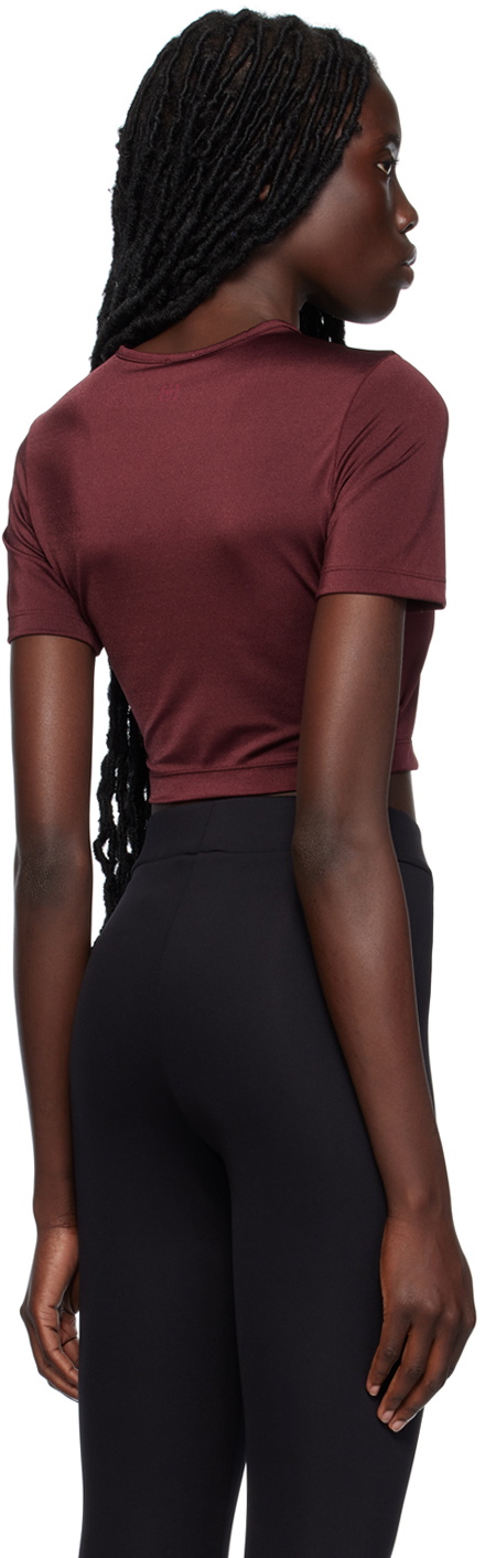 Wolford Burgundy The Workout Top Wolford