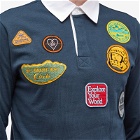 Billionaire Boys Club Men's Patches Rugby Shirt in Navy