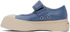 Marni Blue Pablo Mary Jane Sneakers