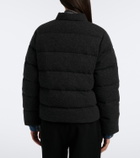 Jardin des Orangers Cashmere down jacket