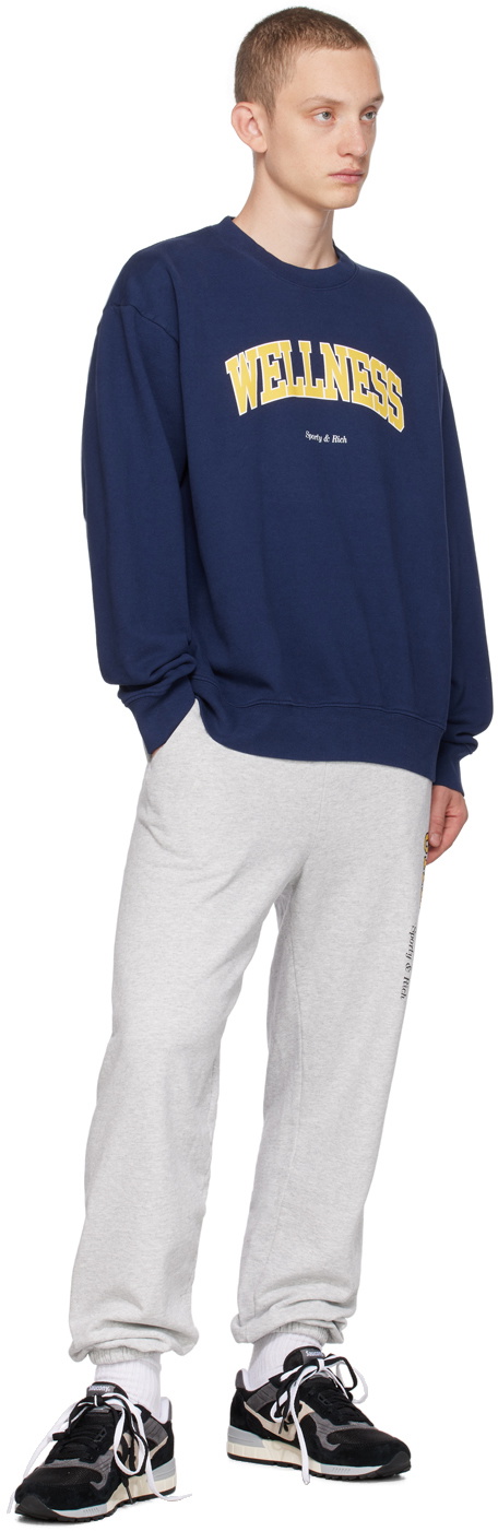 Womens Sporty & Rich navy Wellness Ivy Sweatpants