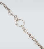 Balenciaga Typo logo chain