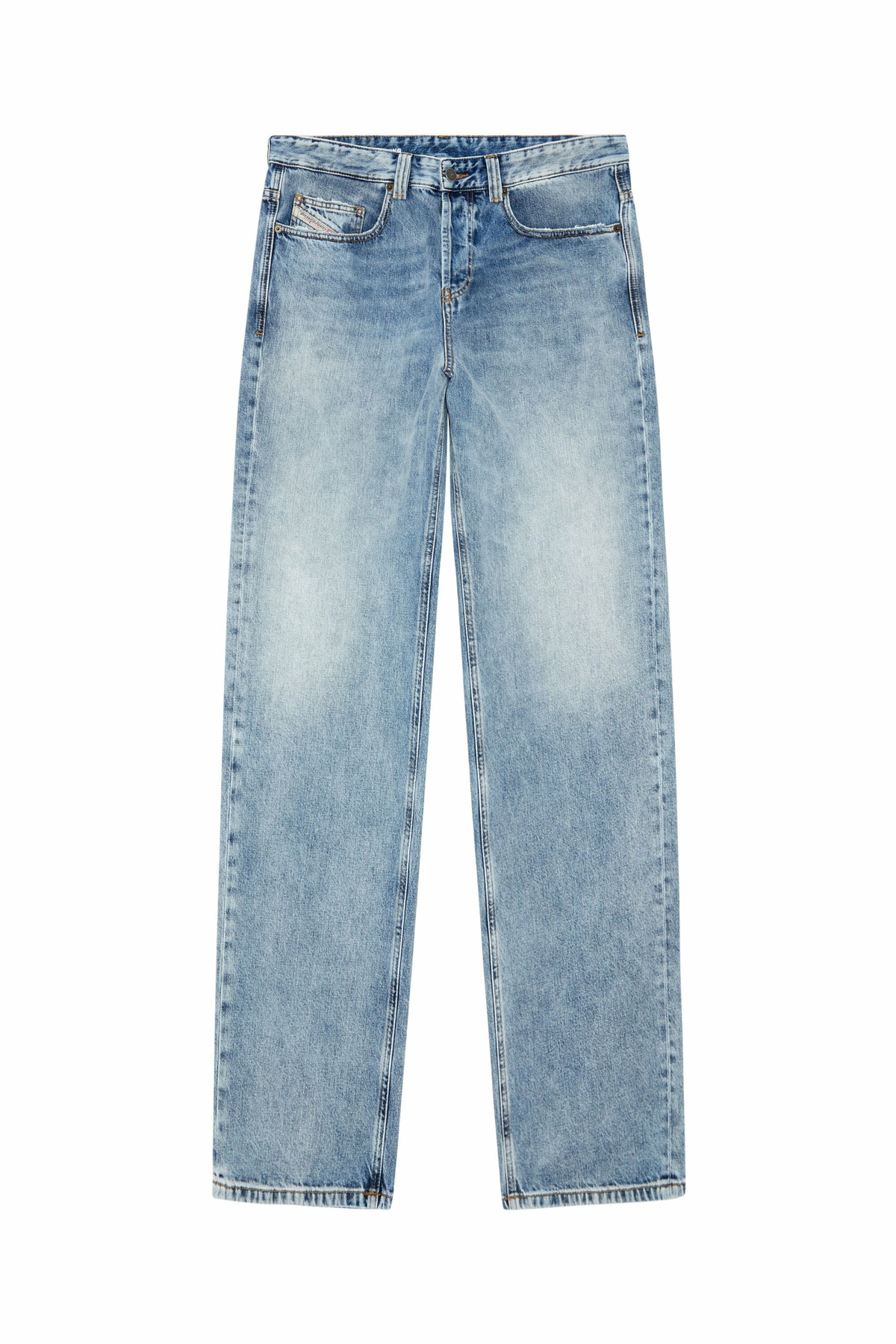 m*e様 Relaxed Jeans 2001 D-Macro 09i35 Men's Regular Jeans | Black/Dark grey | Diesel 2001 D-Macro