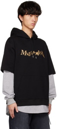 mastermind WORLD Black & Gray Layered Hoodie