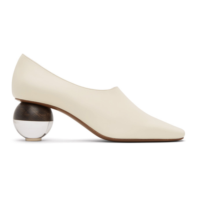 NEOUS Off-White Orchis 55mm Heels