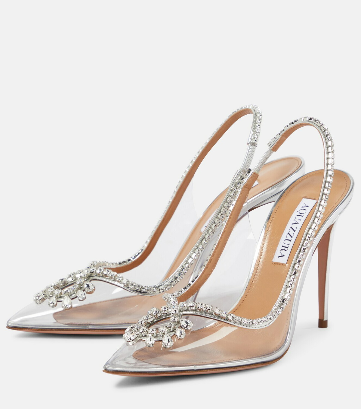 Aquazzura Seduction 105 embellished PVC pumps Aquazzura