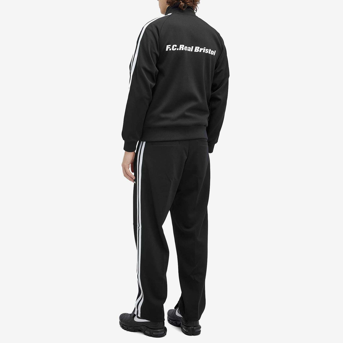 F.C. Real Bristol Men's Training Track Jacket in Black F.C. Real