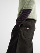 Kardo - Antonio Straight-Leg Cotton-Corduroy Suit Trousers - Green