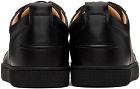 Christian Louboutin Black Louis Junior Spikes Sneakers