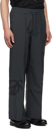 Han Kjobenhavn Black Straight-Leg Track Pants