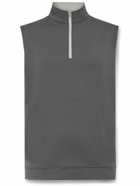 Peter Millar - Galway Tech-Jersey Half-Zip Golf Gilet - Gray