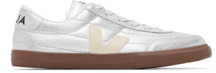 Photo: VEJA Silver Paneka Leather Sneakers