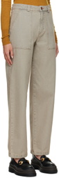 See by Chloé Beige Pocket Jeans