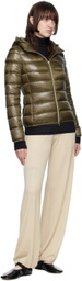 Herno Khaki Giada Down Jacket
