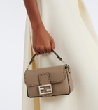 Fendi Baguette® Mini leather top-handle bag