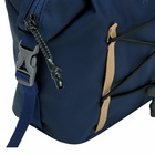 Elliker Angram Wash Bag in Navy 