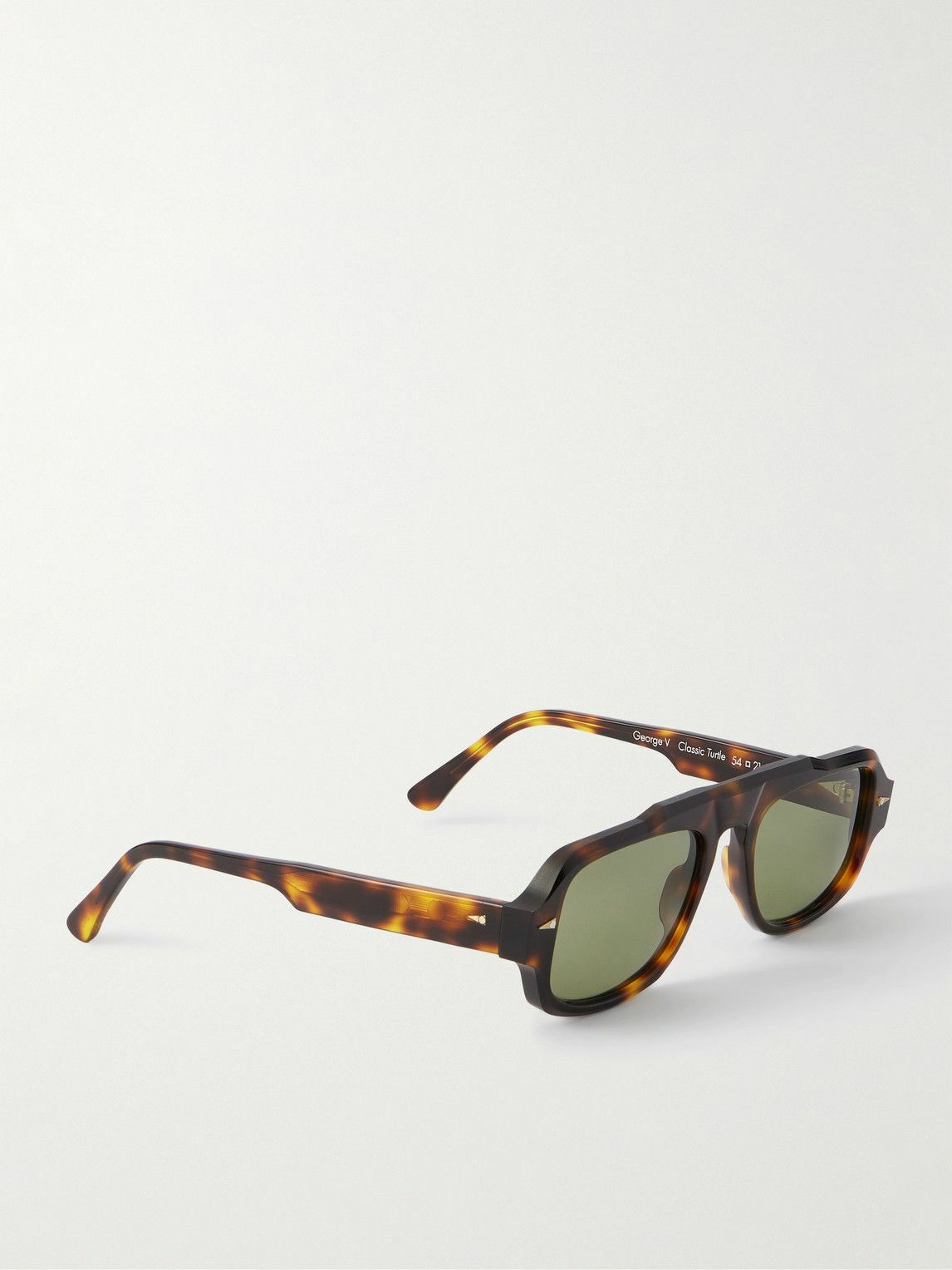 AHLEM - George V Aviator-Style Tortoiseshell Acetate Sunglasses