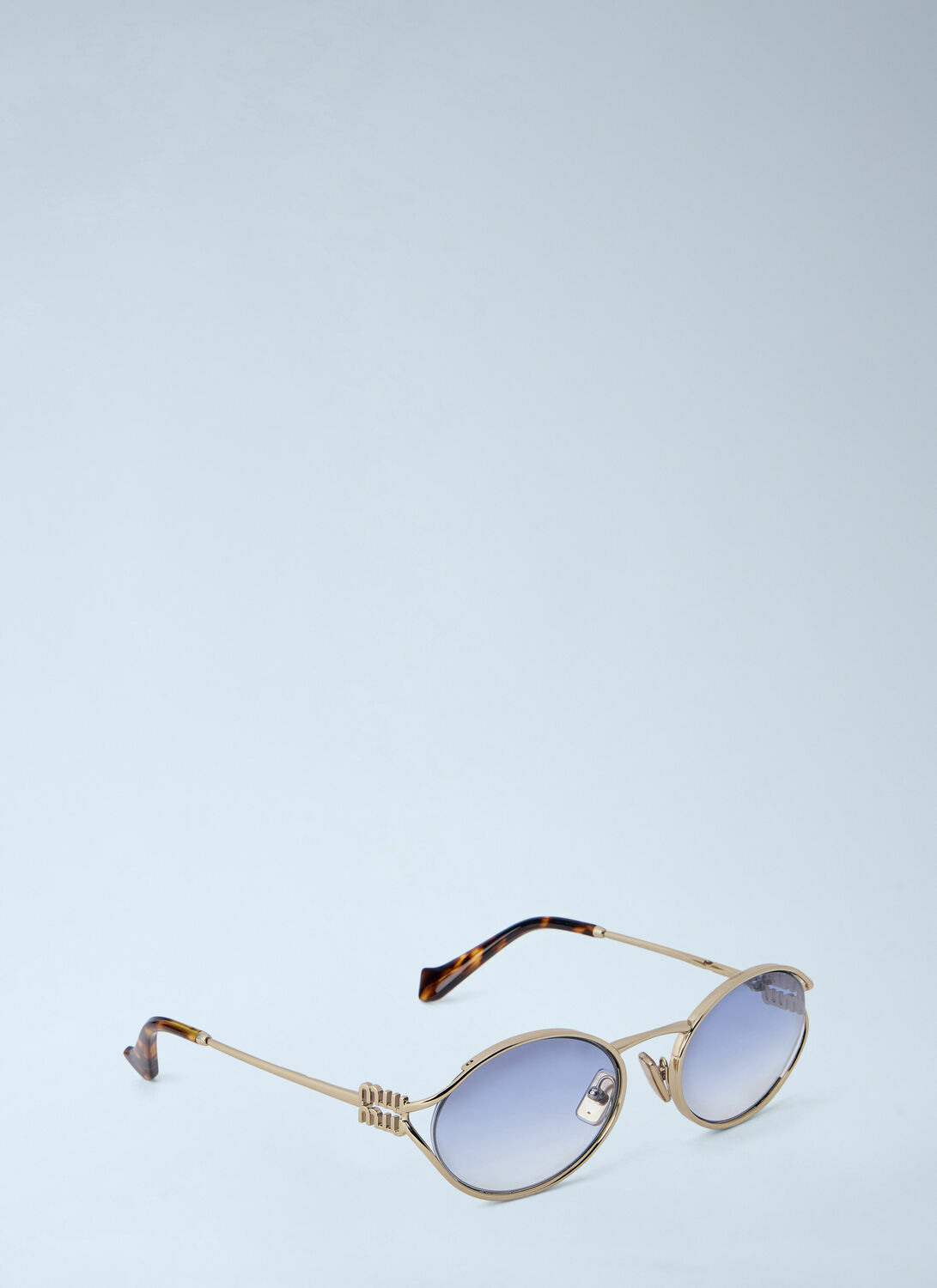 Miu Miu MU 52YS Oval Sunglasses
