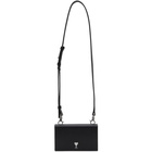 AMI Alexandre Mattiussi Black Small Slim Box Bag