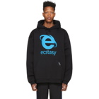 VETEMENTS Black Oversized Ecstasy Hoodie