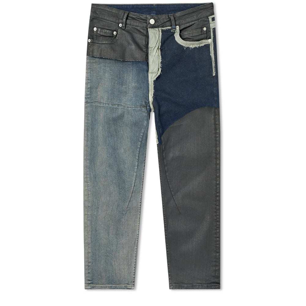 Rick Owens Patchwork Cropped Jean Rick Owens Rick Owens Patchwork Cropped Jean Rick Owens