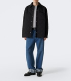 Bottega Veneta Intrecciato quilted cotton-blend overshirt
