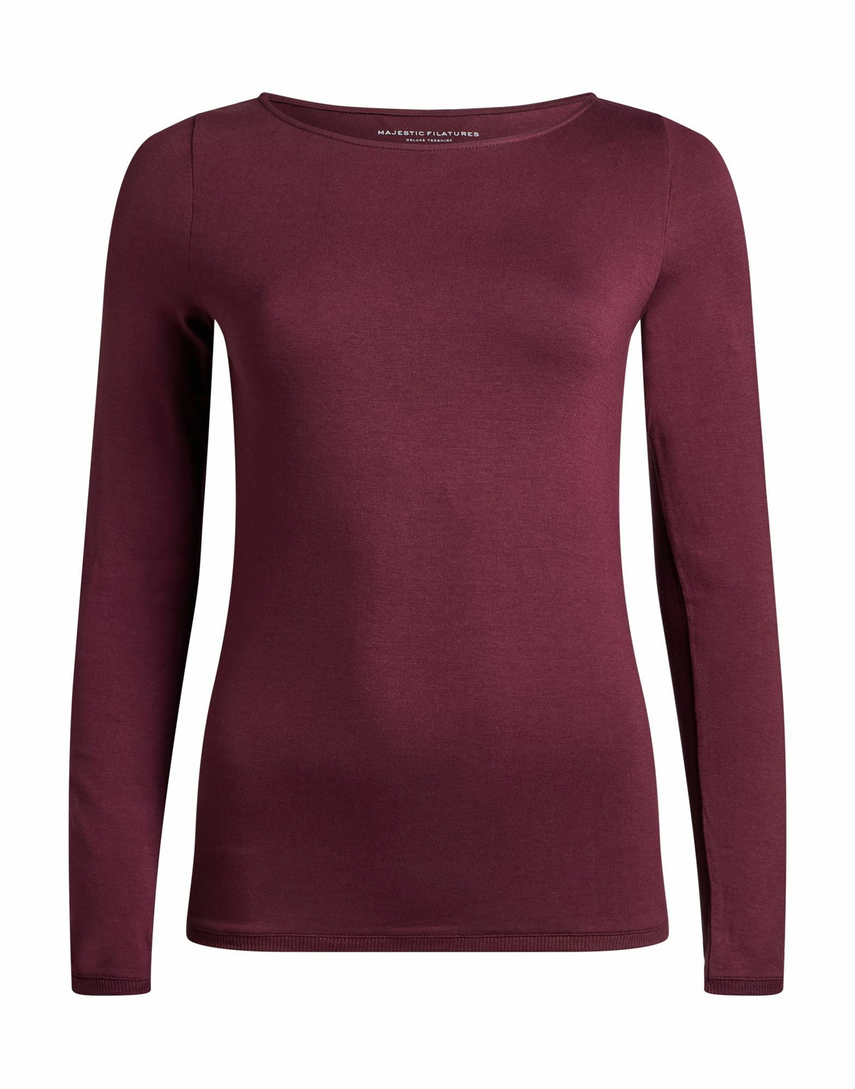 Majestic Filatures Womens T-shirt Plum