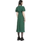 Alexachung Green Zip Detail Long Dress
