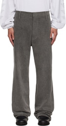 ALEXANDER DIGENOVA Gray Limo Trousers