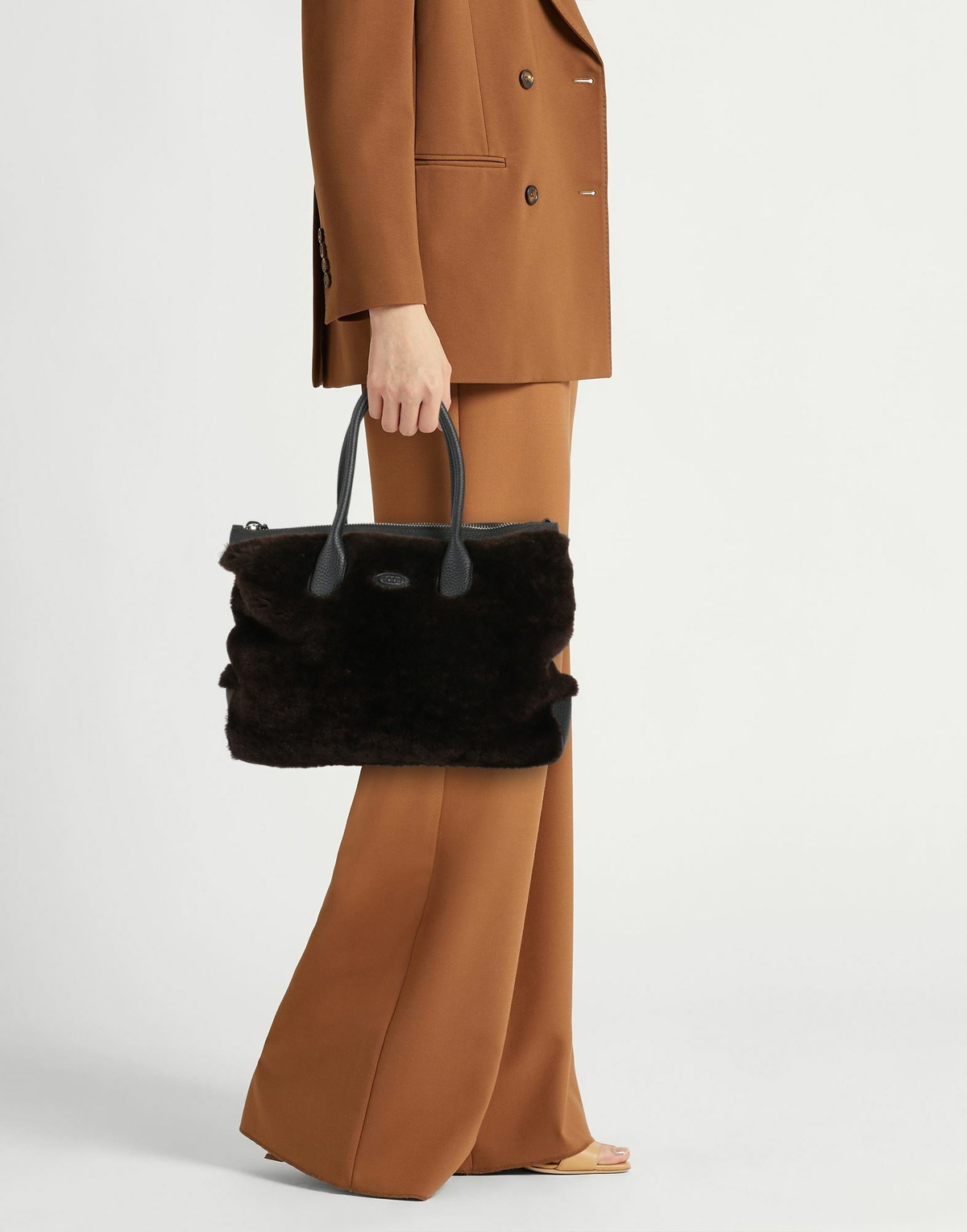 Tod's Womens Handbag Dark in Brown